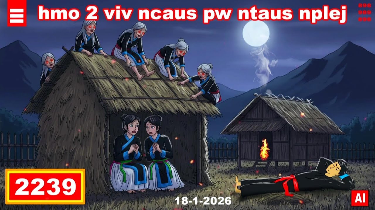 dab hais hmoob - 2239 - 18-1-2026 hmo 2 viv ncaus pw ntau nplej, คืนเฝ่าไร, In The Farm.