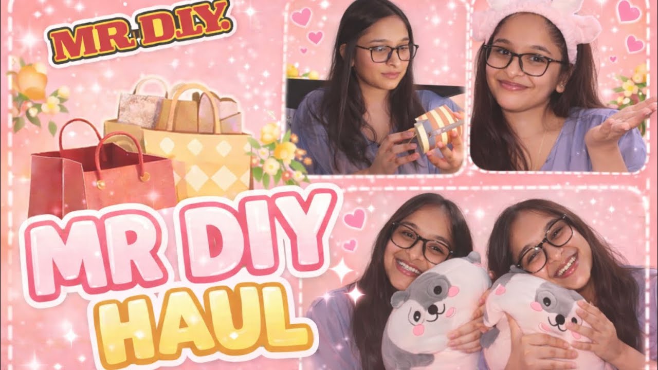 Presenting Mr DIY HAUL.(budget friendly)💕
