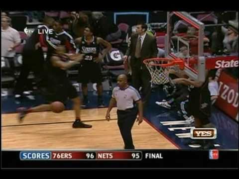 Devin Harris Half Court Buzzer Beater against the Sixers - YouTube