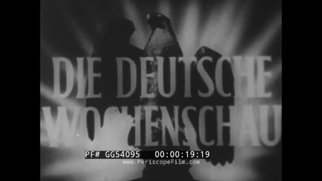 Кинохроника 1941 года: атаки Люфтваффе во время битвы за Британию на Балканах GG54095