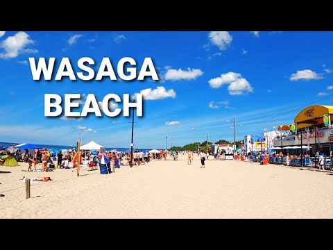 WASAGA BEACH, Best Beach in Ontario, Canada