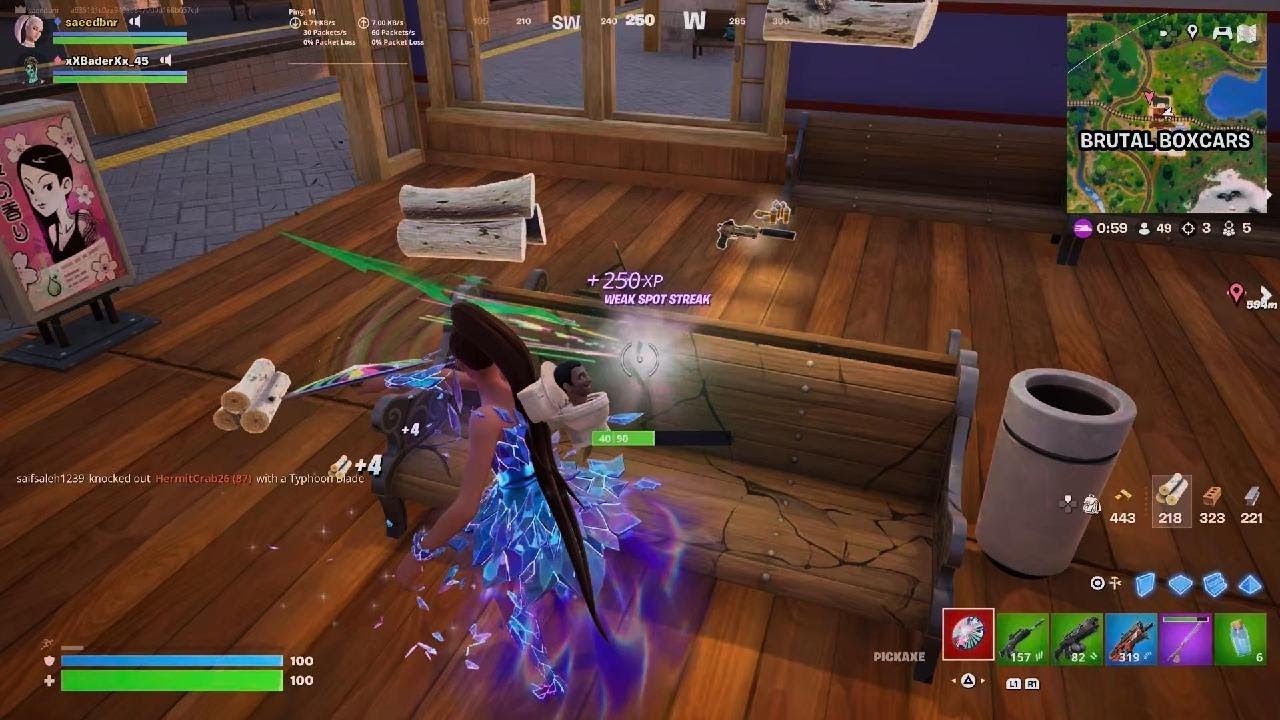 Fortnite first game in sh!1 season