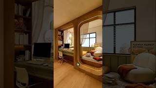 3D home design on a small room: would you live here? #homedecor #shorts #short #facts