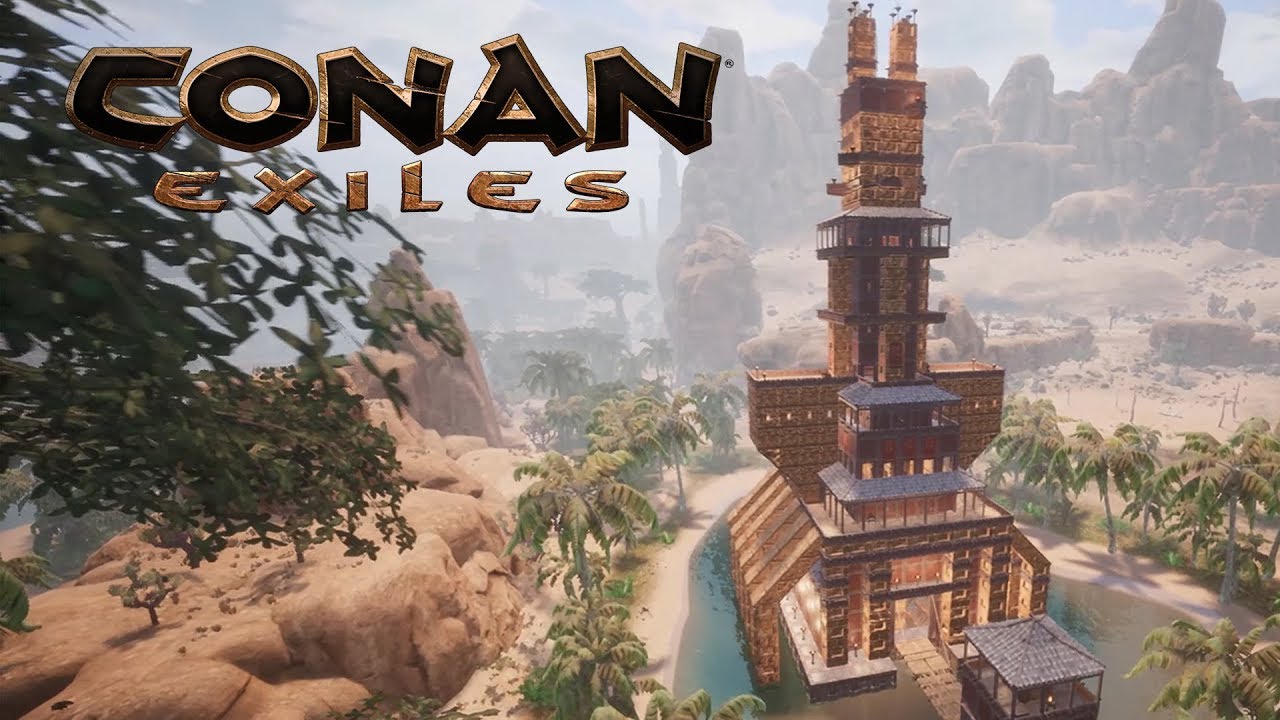 Conan exiles схемы построек