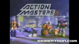 Transformers G1 Action Masters commercial #2 - Action Blasters Vehicles