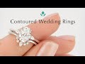 Explore Contoured Wedding Rings