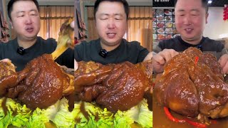 Asrm Chinese Mukbang Food - pork Meat and metter Eating 🍖 Mukbang