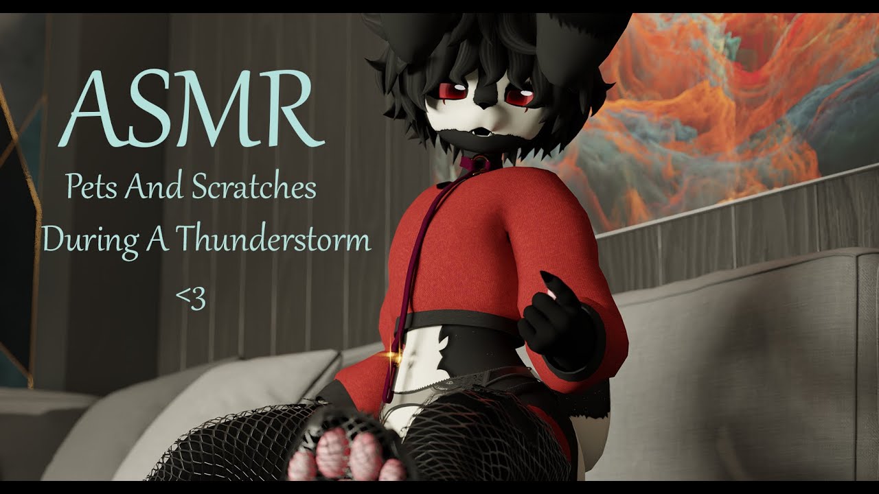 Furry ASMR Fluffy Pets and scratches