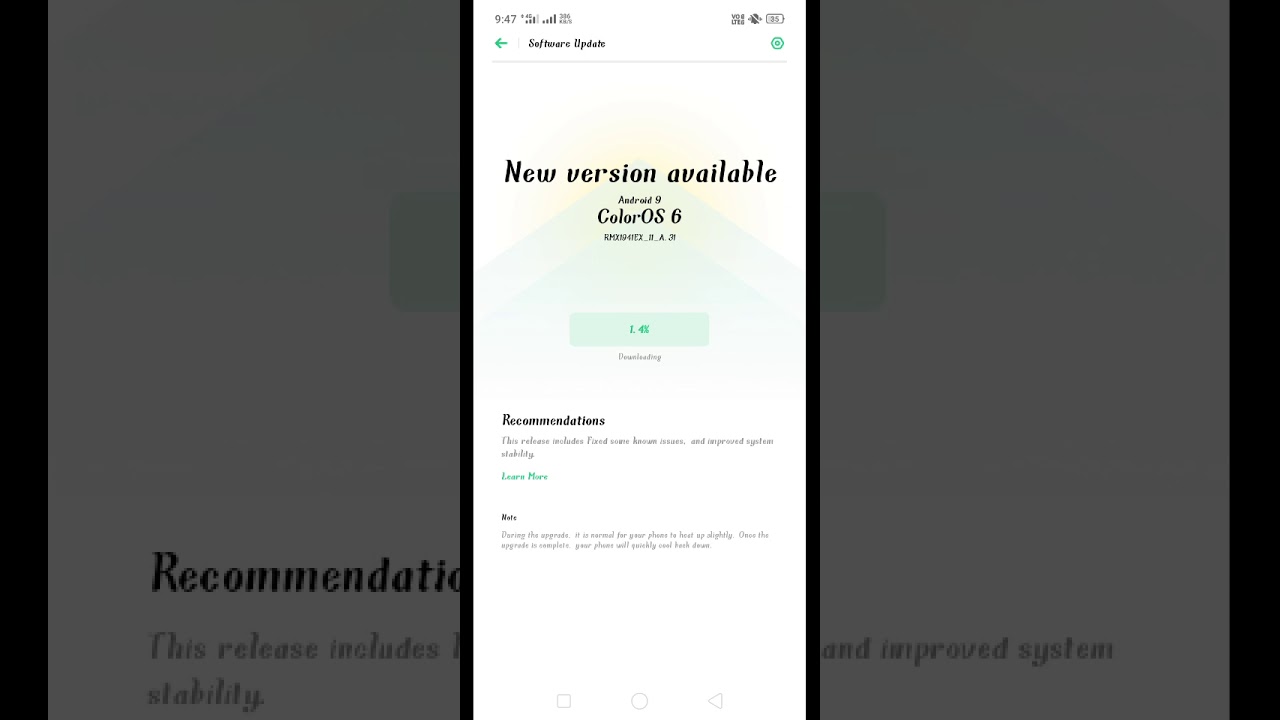 realme C2 a.31 update now available