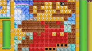 Super Mario Maker 2 - 超爽快コースRefreshingマリオプロックの絵 By Newみなびー - No Commentary