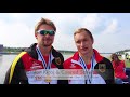 Interview mit den Weltmeister im C4 1.000m