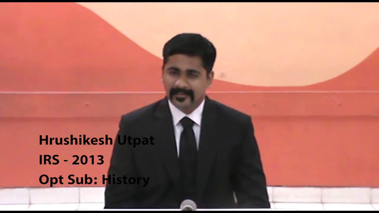 Hrishikesh Utpat | IRS | 2013 - YouTube