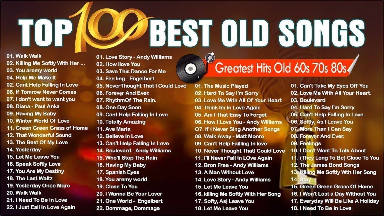 Matt Monro, Paul Anka, Engelbert, Carpenters, Elvis Presley, Frank Sinatra - Greatest Hits 60s 70s