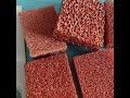Customizable High Porosity Cu Foam Electrode Sheet for Energy Applications