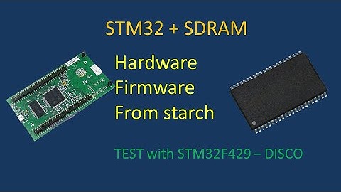 SDRAM on STM32 Explained | Configure & Test with STM32F429-DISCO