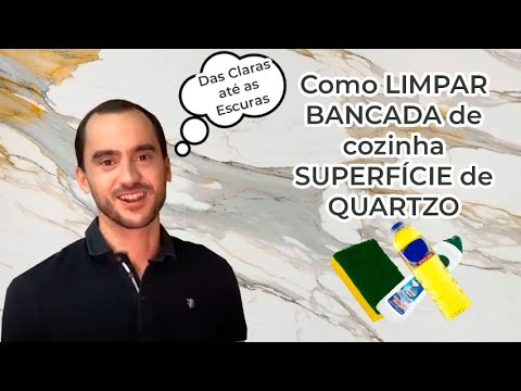 Maneira correta de limpar Superfície de Quartzo (Silestone)