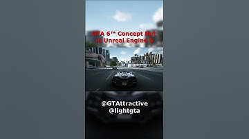 GTA 6™ Concept But in Unreal Engine 5 #8 #shorts #gta6 #unrealengine5