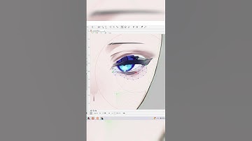 【#live2d 】#vtuber make eyes👀🕯 #ペリステ #making