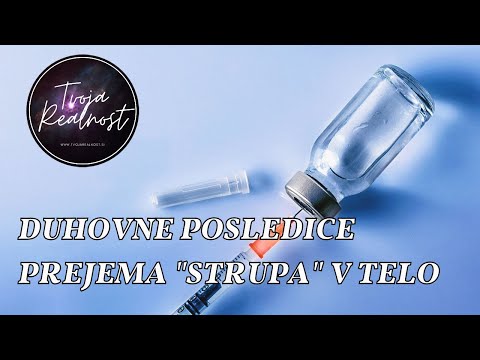 DUHOVNE POSLEDICE PREJEMA "STRUPA" V TELO | TvojaRealnost.si