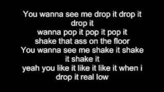 Ester Dean Ft. Lil Wayne - Drop It Low Remix (LYRICS ON SCREEN!!!).mp4