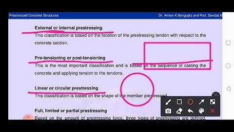 12  Types of Prestressing Part1