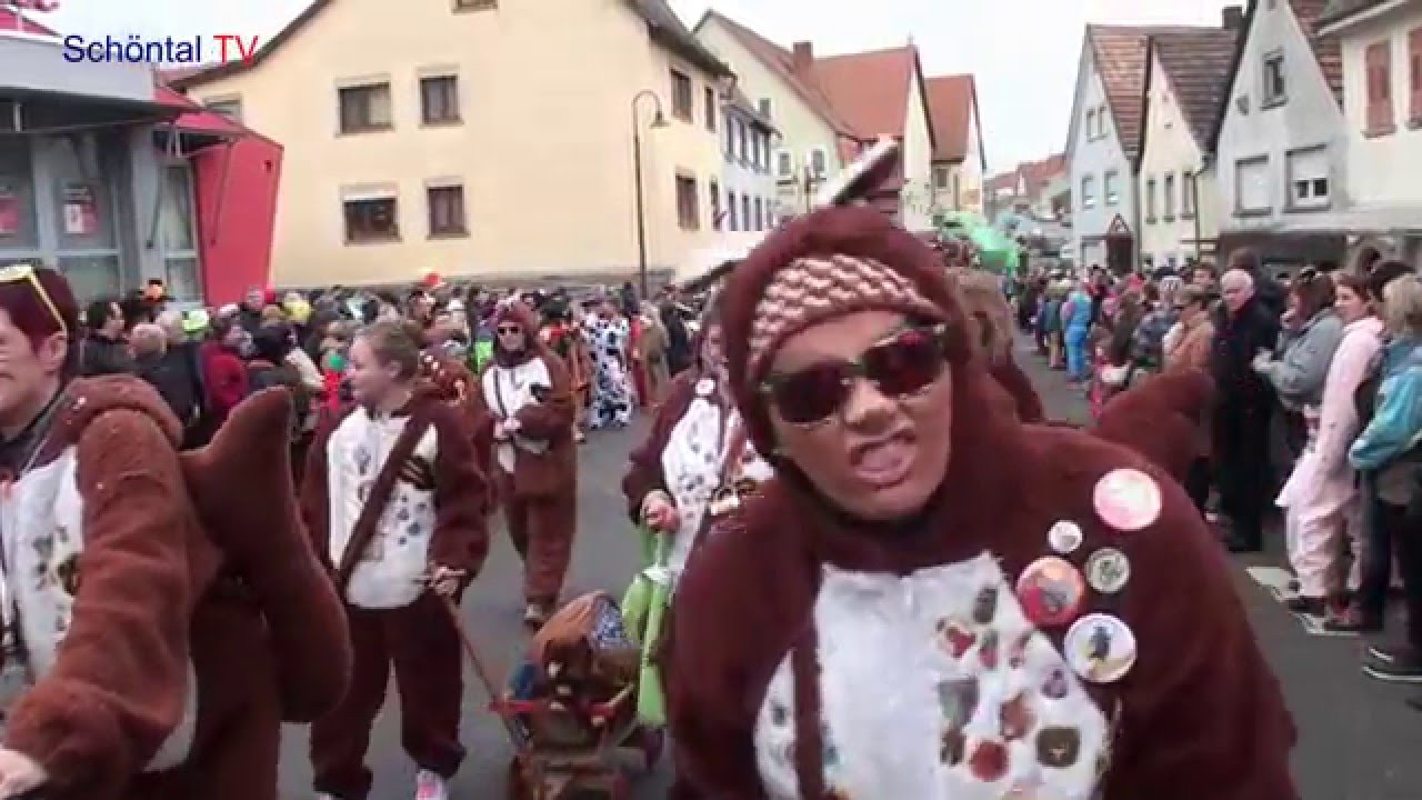Schöntal TV: Faschingsumzug in Merchingen 2016