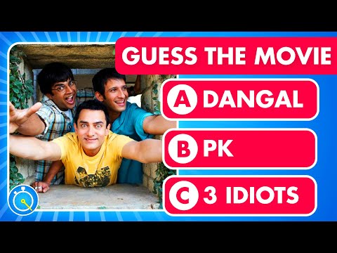 Guess The Bollywood Movie in 5 Seconds | Top 50 Bollywood Movies