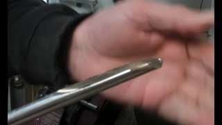 Easy long wing gouge grind on the #ProEdge #robertsorbytools #irish grind #Elsworth grind