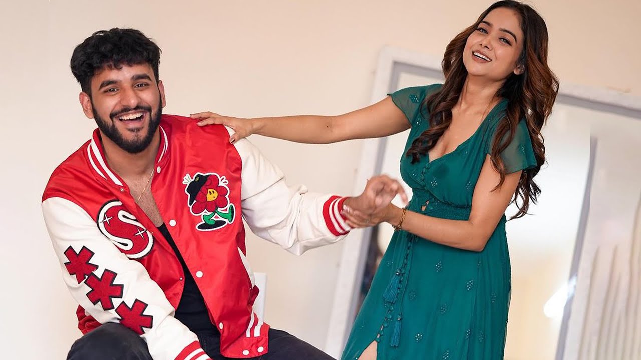 Abhishek Met Manisha Rani in Mumbai for Music video