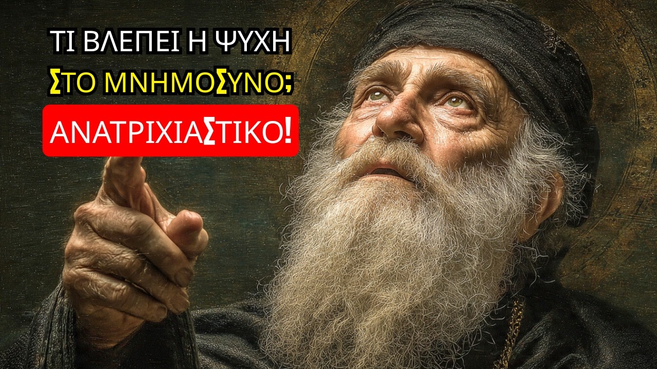 Άγιος Πορφύριος: Τι βλέπει η ψυχή του νεκρού τη στιγμή που κάνεις μνημόσυνο; ΑΝΑΤΡΙΧΙΑΣΤΙΚΟ!