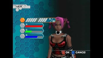 Phantasy Star Online Blue Burst (PC) - Character creator