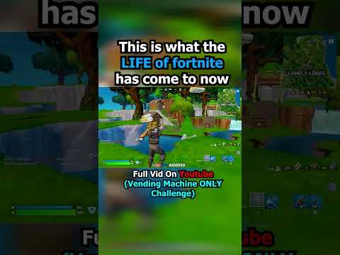 This is what the LIFE of Fortnite Has come to now #fortnite