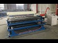 Automatic winding wire mesh welding machine use for construction