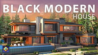 Black Modern House - Minecraft Map Trailer screenshot 3