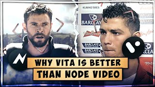 NODE VIDEO vs VITA vs CAPCUT vs TRACKET 🗿|| Best HEAD TRACKING App ??