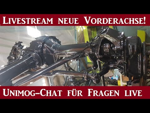 Live vom Unimog (bzw. Werkstatt/neue Achse) Fragen etc! ??