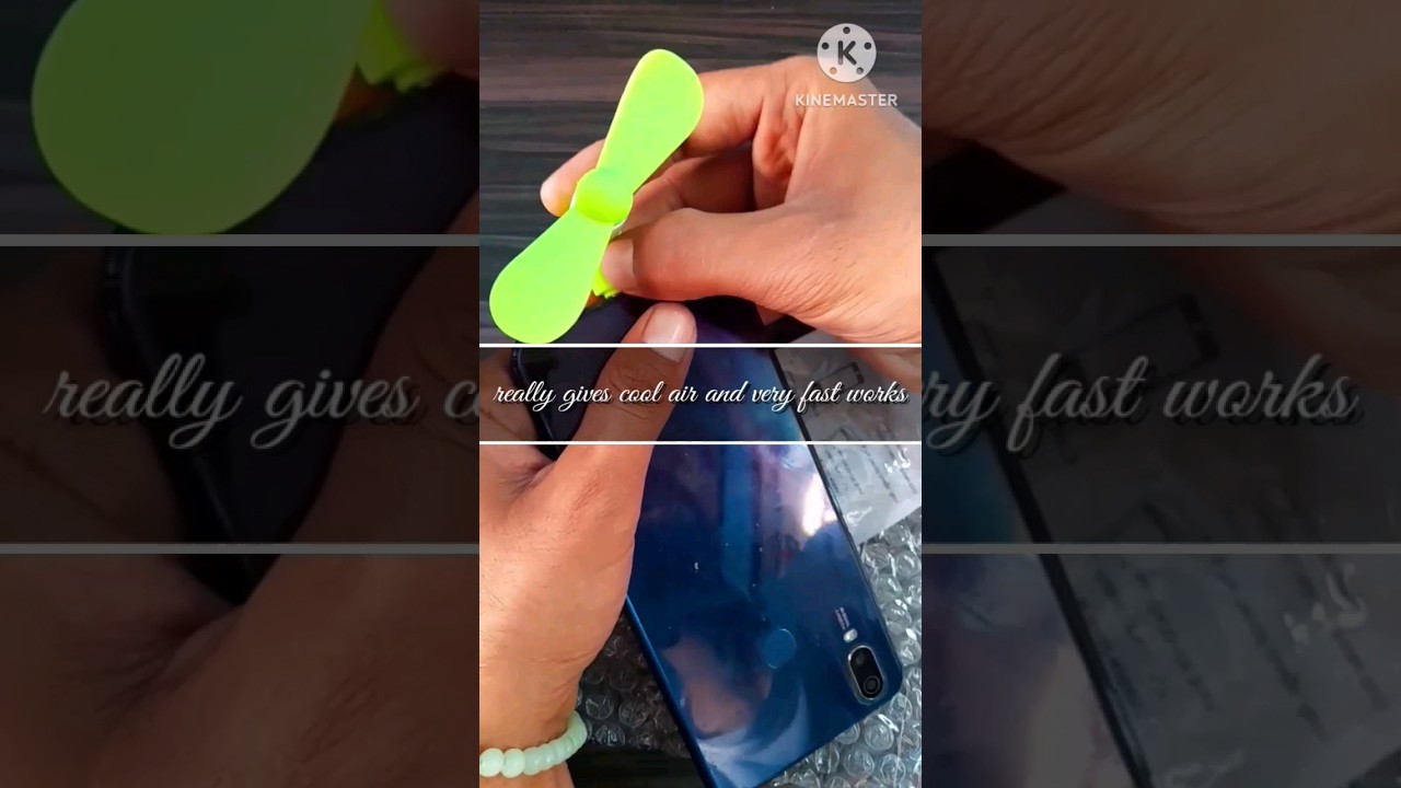 Unboxing of minni fan Type-C portable mini fan ||OTG adaptor 