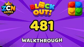 Block Out Level 481 Walkthrough | Full Solution