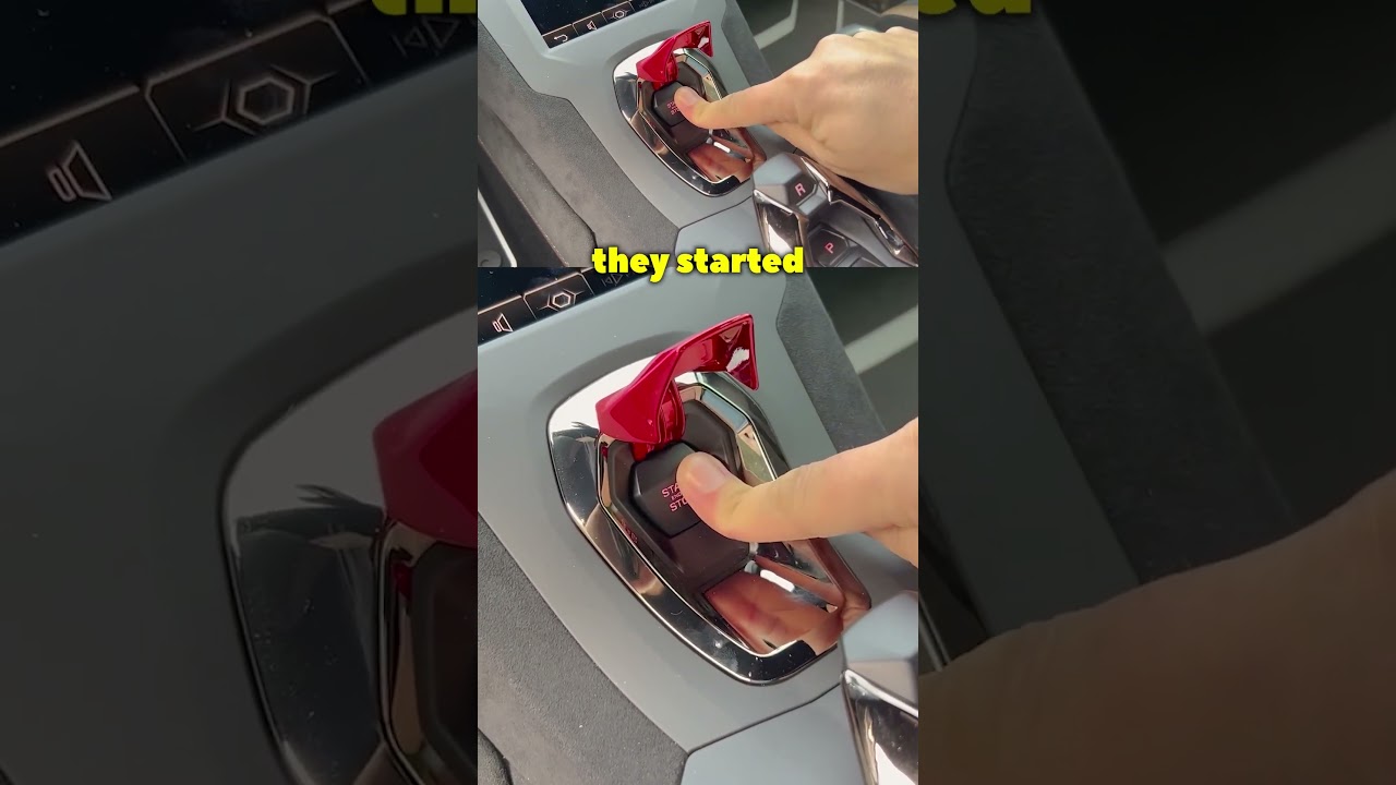 The Saga of Lamborghini's Ignition Buttons