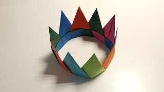 Origami Taç (Crown)