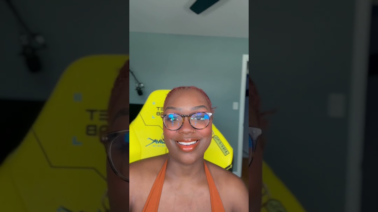 NYX Lip gloss is the perfect orange for my summer lippie 