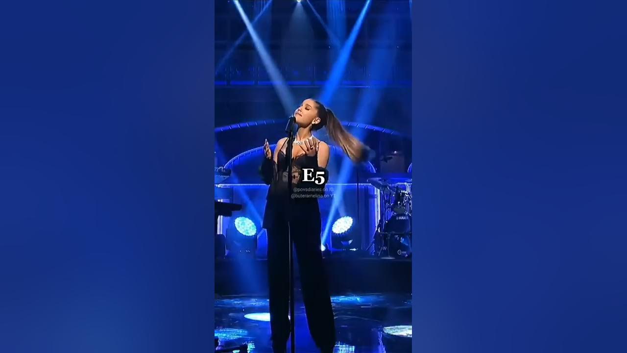 Ariana Grande's CRAZY live vocals || #singing #shorts #arianagrande