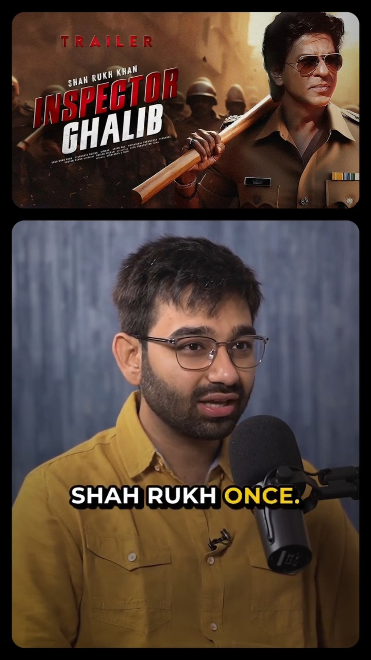 Madhur Bhandarkar On His ACTION Film With Shah Rukh Khan | #shorts #bollywood #srk