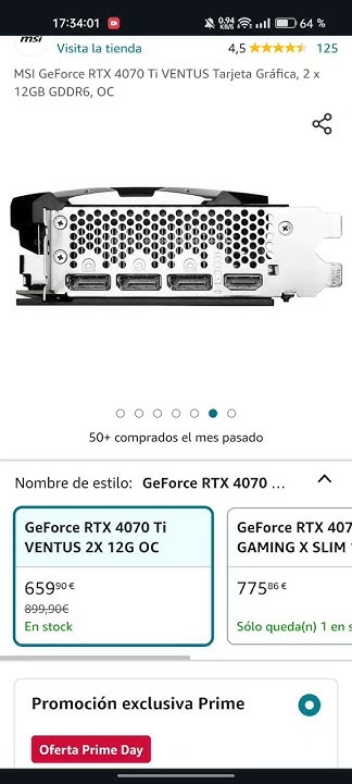 сколько стоит MSI GeForce RTX 4070 Ti VENTUS Tarjeta Gráfica, 2 x 12GB ...