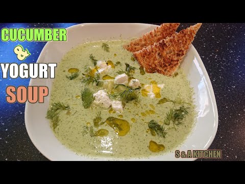 How To Make Cold Cucumber And Yogurt Soup