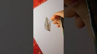 leaf hack for beginners ❤️#henna#mehndi#viral#trending#shorts#tutorial#trendingshorts#viralvideo#art