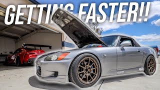 HONDA S2000'S FASTEST LAPS SO FAR! | FIRST BUTTONWILLOW TRACK DAY