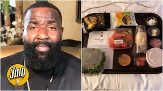 Kendrick perkins and dave mcmenamin join amin elhassan on the jump
react to nba players posting food living conditions inside "bubble" in
orl...