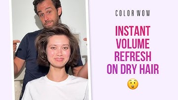 How to Get Big, Bombshell Volume with Color Wow Xtra Large | Stylist Giles Demo
