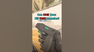 [CS2] Can ONE Zeus kill TWO players?  #cs2 #csgo #counterstrikefacts #counterstrike #cs